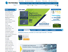 Tablet Screenshot of multieditoras.com.br